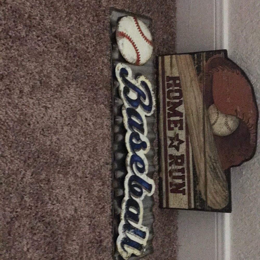 Cute baseball decor